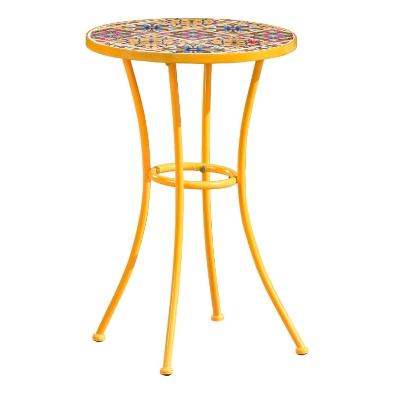 Benjara Outdoor Side End Table- 14