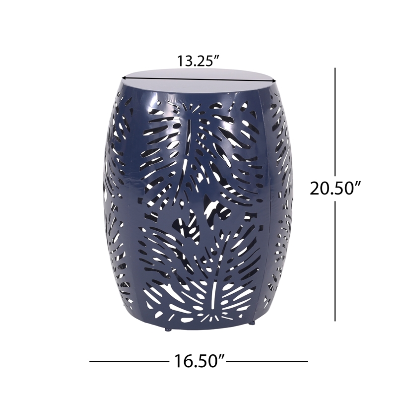 Benjara Yena Patio Side End Table- 17