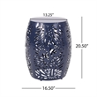 Benjara Yena Patio Side End Table- 17