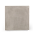 Benjara Ebec Outdoor Side Table- Modern Cube Light Gray Faux Concrete- 22 Inch