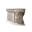 Benjara Dove Sideboard Server Table- Drawers- Classic Champagne Finish 73 Inch