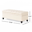Benjara Rhya Storage Bench- 50