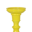 Benjara Naze Tabletop Candle Holder with Turned Accents- 23
