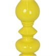 Benjara Naze Tabletop Candle Holder with Turned Accents- 23