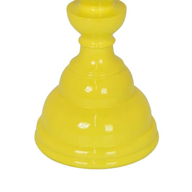 Benjara Naze Tabletop Candle Holder with Turned Accents- 23