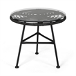 Benjara Tee Outdoor Side End Table- 20