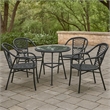 Benjara Tee Outdoor Side End Table- 20