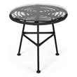 Benjara Tee Outdoor Side End Table- 20