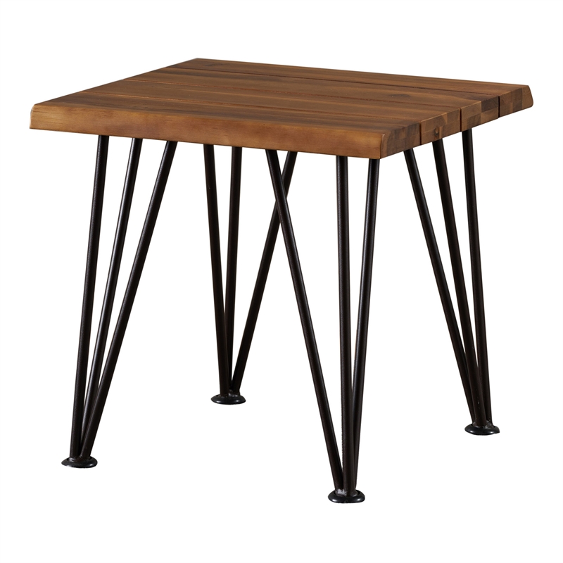 Benjara Zion Outdoor Accent Table- 18