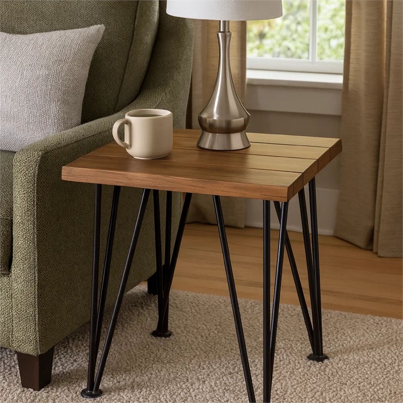 Benjara Zion Outdoor Accent Table- 18