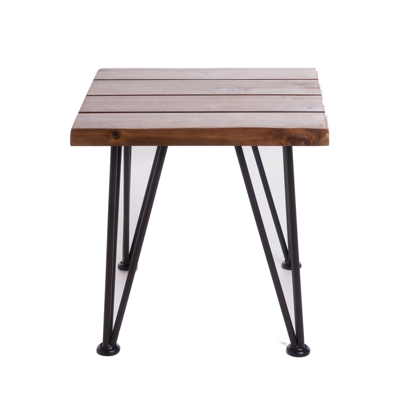 Benjara Zion Outdoor Accent Table- 18