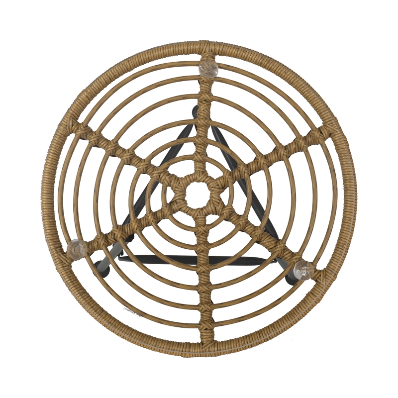 Benjara Tee Outdoor Side End Table- 20