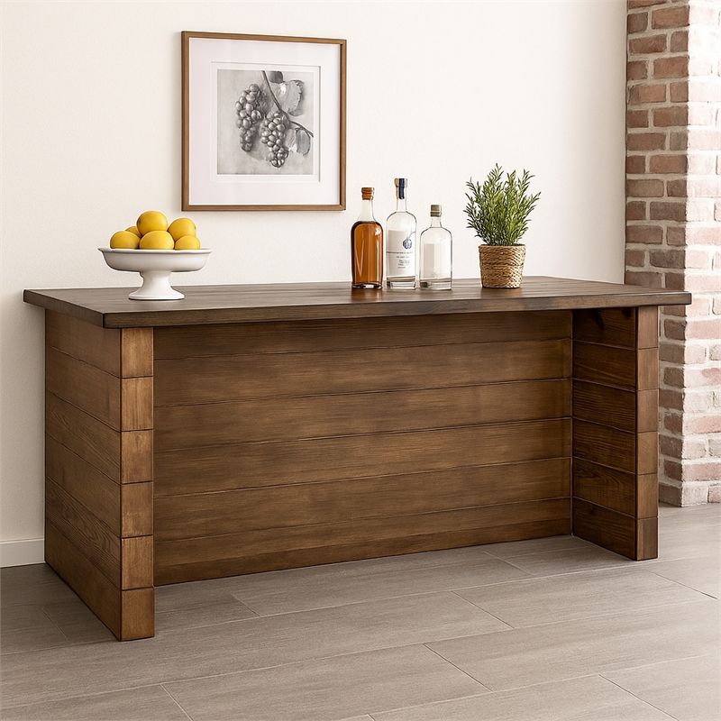 Benjara Amry Counter Table- 90