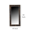 Benjara Freestanding Mirror- 80