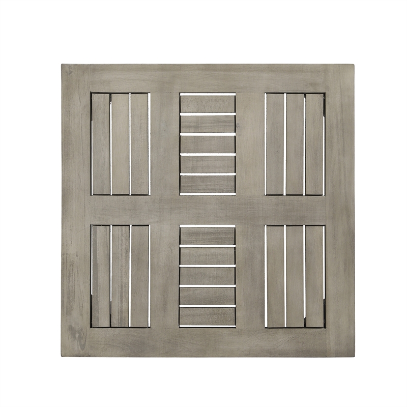 Benjara Bops Outdoor Square Side Table- 20