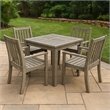 Benjara Bops Outdoor Square Side Table- 20