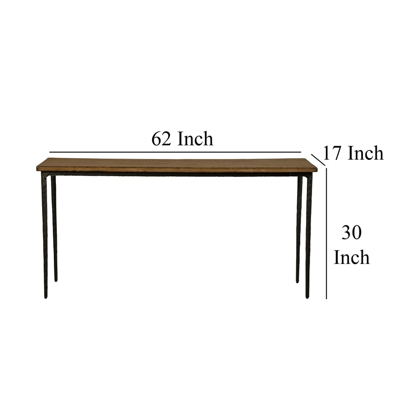 Benjara Lemy Sofa Console Table- 62