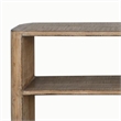 Benjara Roki Sofa Console Table w 2 Shelf- 60