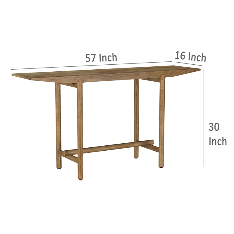 Benjara Arius Sofa Console Table- 57