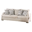 Benjara Lewis Sofa with 4 Accent PIllows- 92