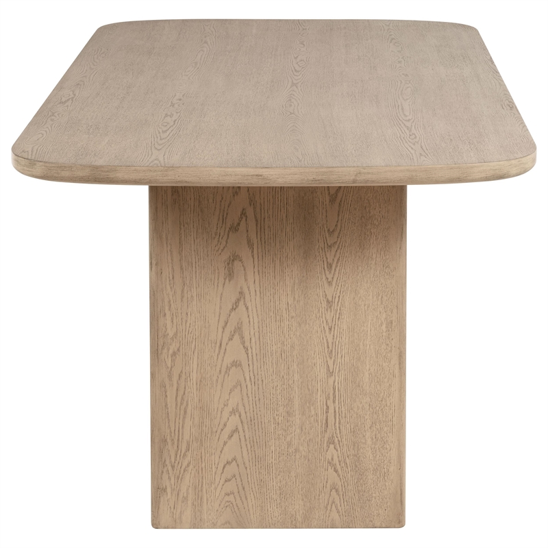 Benjara Lno Counter Height Dining Table w Storage Cabinet- 72
