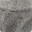 Benjara Accent Vase- Antique Brown Gray Ceramic- Modern Pot Shape- 16 Inch