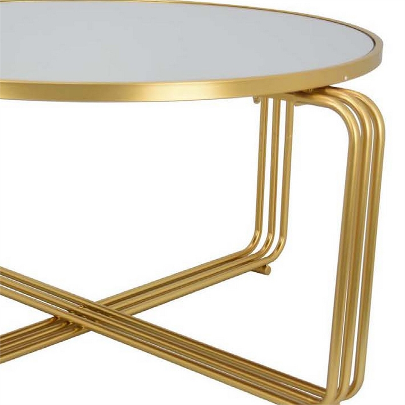 Benjara Plant Stand Coffee Table- 37
