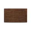 Benjara Accai Counter Height Dining Table- Angled Legs- Walnut Wood 59 Inch