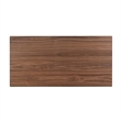 Benjara Thoi Dining Table- 71 Inch- Retro Angled Legs- Brown Solid Rubberwood
