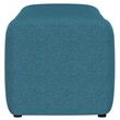 Benjara Sanna Accent Bench- Modern Channel Tufted Peacock Blue- 54 Inch