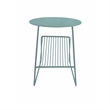Benjara Zeo Side End Table w Magazine Rack- 14