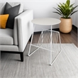 Benjara Zeo Side End Table w Magazine Rack- 14