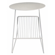 Benjara Zeo Side End Table w Magazine Rack- 14