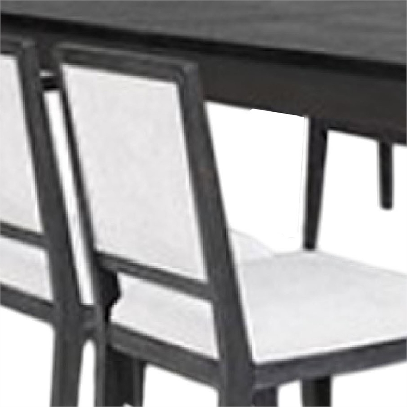 Benjara Kizie 7pc Dining Table Set- 94-118