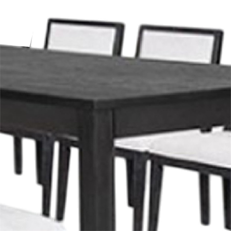 Benjara Kizie 7pc Dining Table Set- 94-118