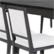 Benjara Kizie 7pc Dining Table Set- 94-118
