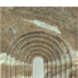 Benjara Keveny Tabletop Decor- Arch Sculpture Textured Brown Marble- 11 Inch