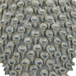 Benjara Nina Decorative Bowl- Light Blue- Textured Coral Gray Ceramic- 13 Inch