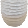 Benjara Accent Planter- Abstract Wave Coastal Design- 22