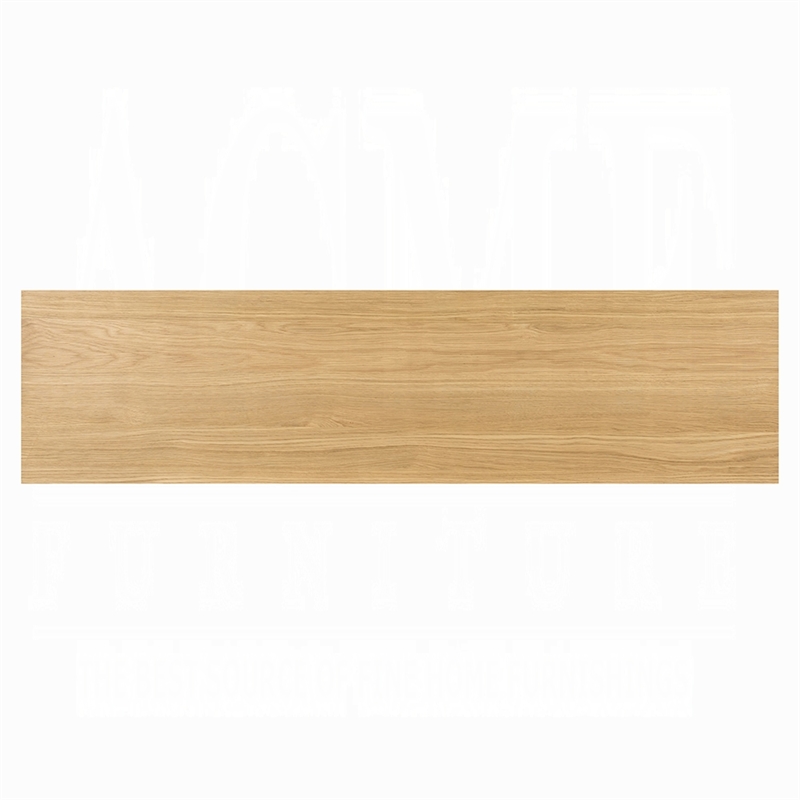 Benjara Arnold Sofa Table- Natural Brown Wood Frame- Rectangular 59 Inch