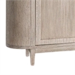 Benjara Zoko Sideboard Buffet Console- Arched Design Doors- 77