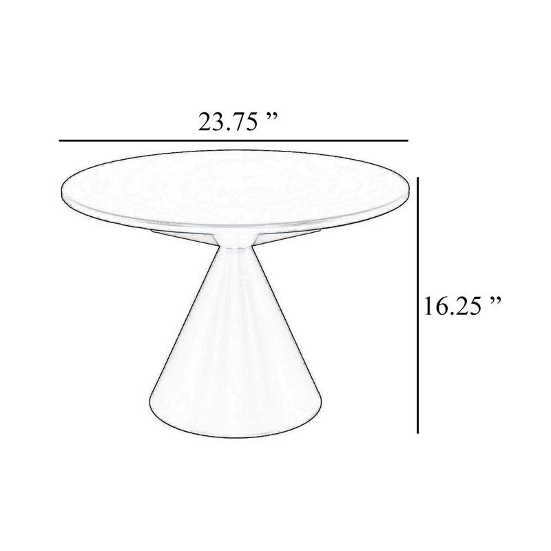 Benjara Eula Low Plant Stand Table- 24
