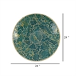 Benjara Qwin Decorative Wall Platter- 24