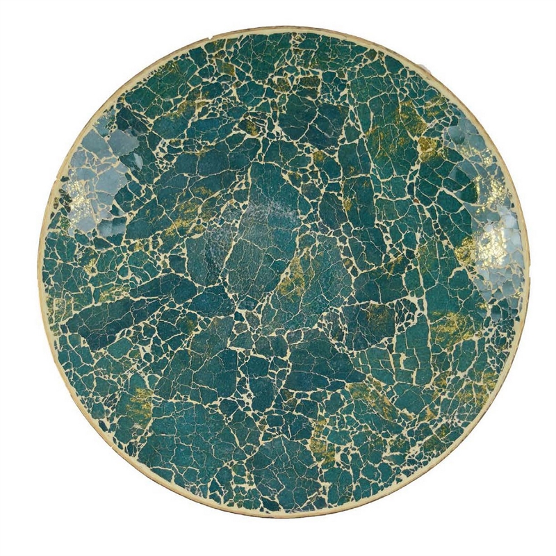 Benjara Qwin Decorative Wall Platter- 24