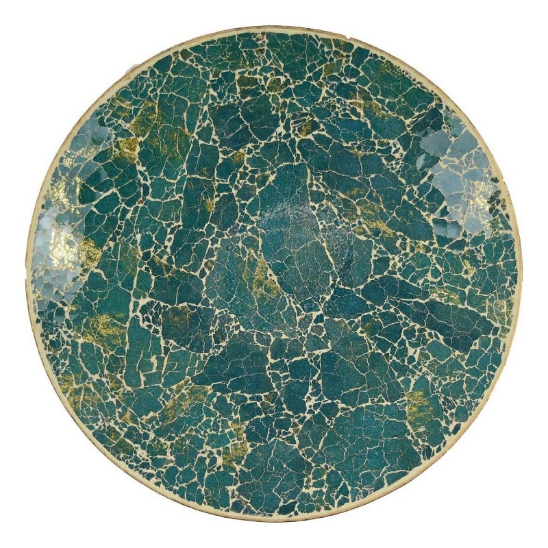 Benjara Qwin Decorative Wall Platter- 24