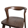 Benjara Rumy 7pc Extendable Dining Table Set- 6 Chairs- Diamond Edge- Brown