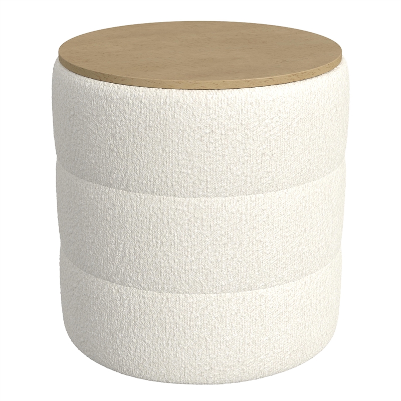 Benjara Mona Storage Ottoman- 19