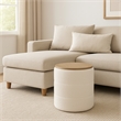 Benjara Mona Storage Ottoman- 19