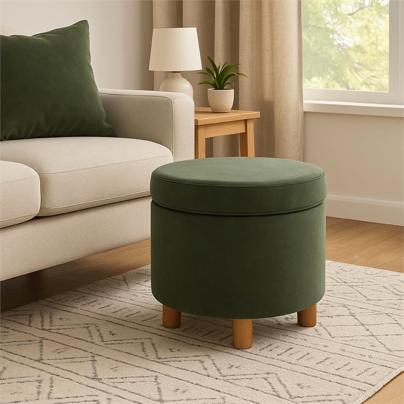 Benjara Gio Storage Ottoman- 19
