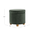Benjara Gio Storage Ottoman- 19